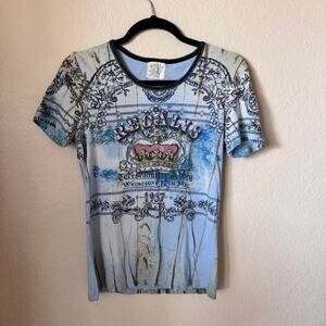 Made in the usa grunge y2k graphic T shirt